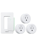 Remote Control Outlet Plug Switch 3 Pack - Programmable 300 ft Range