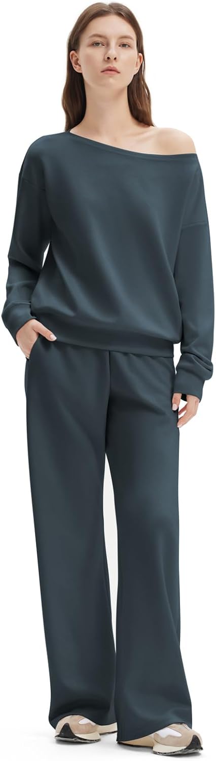 SUUKSESS Women 2 Piece Lounge Matching Set for Comfort
