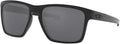 Oakley Man Sunglasses Matte Black Frame Grey Lenses 57MM - Timeless