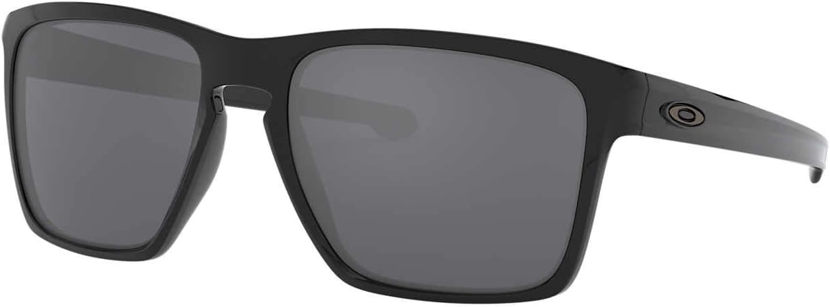 Oakley Man Sunglasses with Matte Black Frame and Grey Lenses