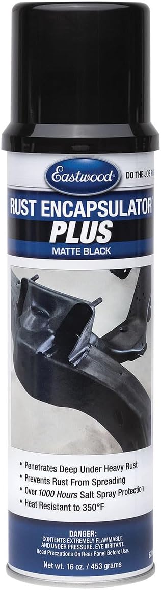 Eastwood Matte Black Rust Encapsulator Plus for Maximum Protection