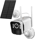 Solar Security Cameras Wireless Outdoor 4MP 2K - Solar Powered