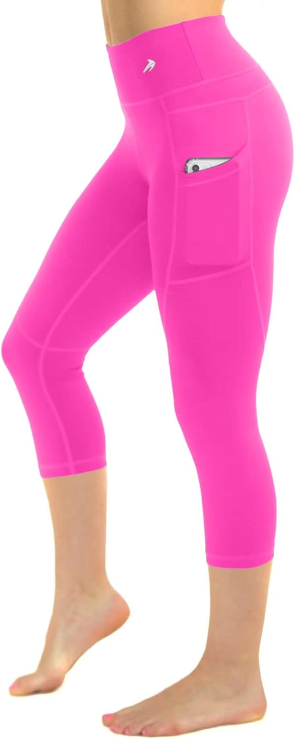 CompressionZ High Waisted Capri Leggings for Women