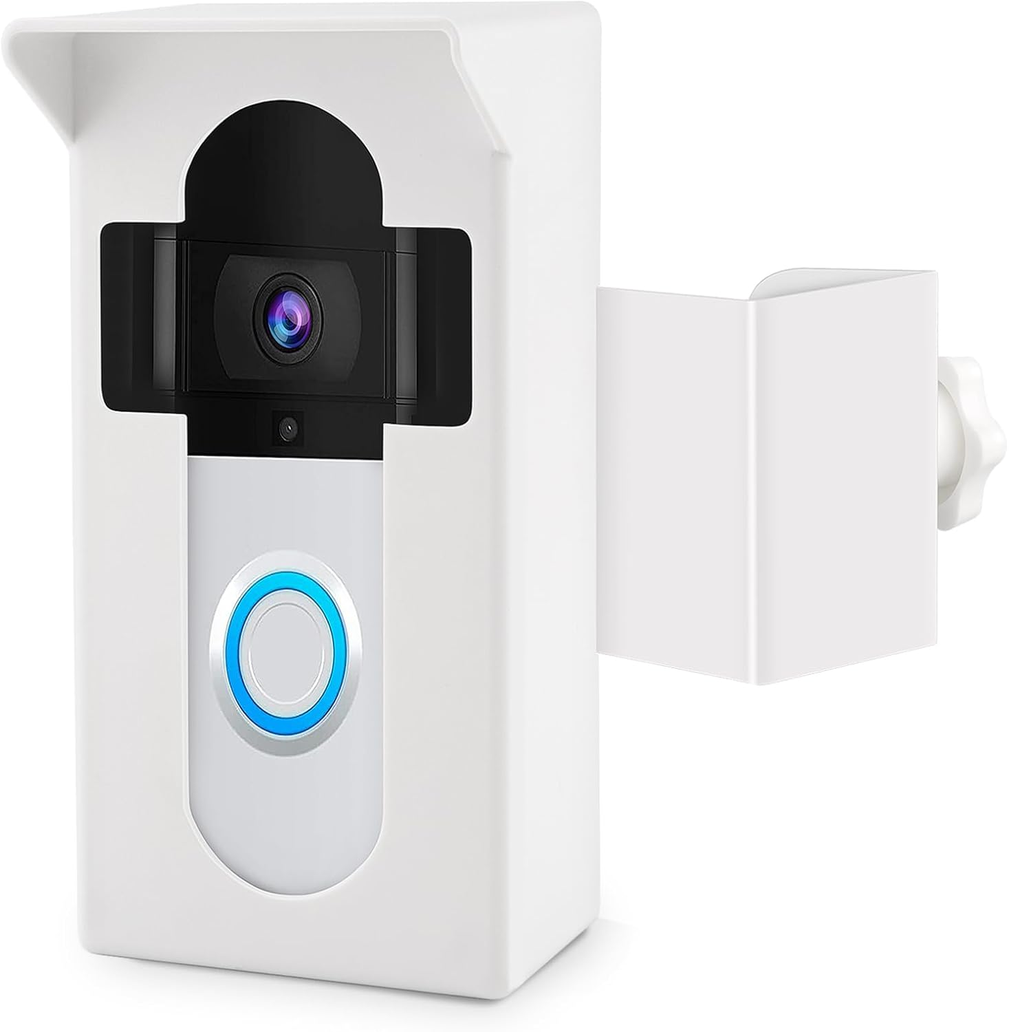 Secure Ring Doorbell Mount - No Drill Needed! 