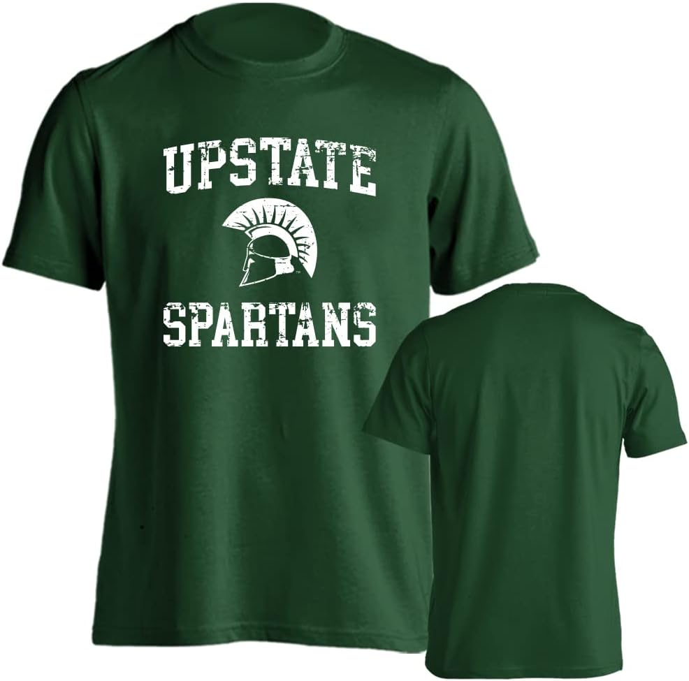 USC Upstate Spartans Distressed Retro Short Sleeve T-Shirt