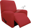 Recliner Slipcover 4-Piece Waterproof in Christmas Red - Stretch