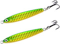 Stick Jig 2 Pack Stick Jigs - Durable Holographic Cast and Jig Lures