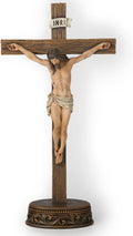 BC Catholic Crucifix Standing Cross for Home Decor and Gifts