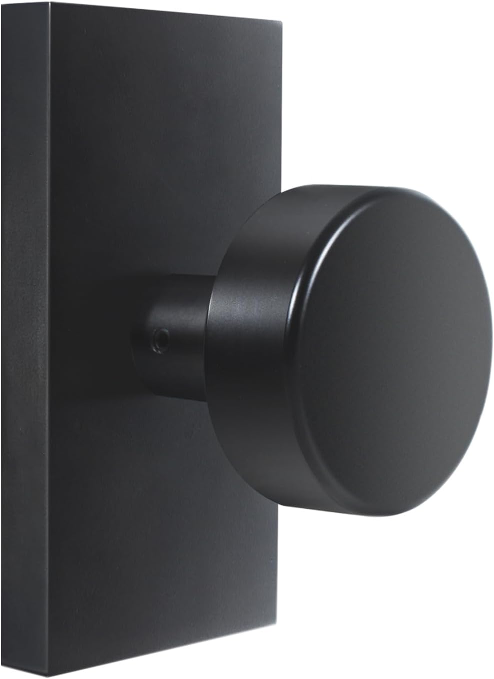 Matte Black Interior Door Knob for Modern Passage Doors
