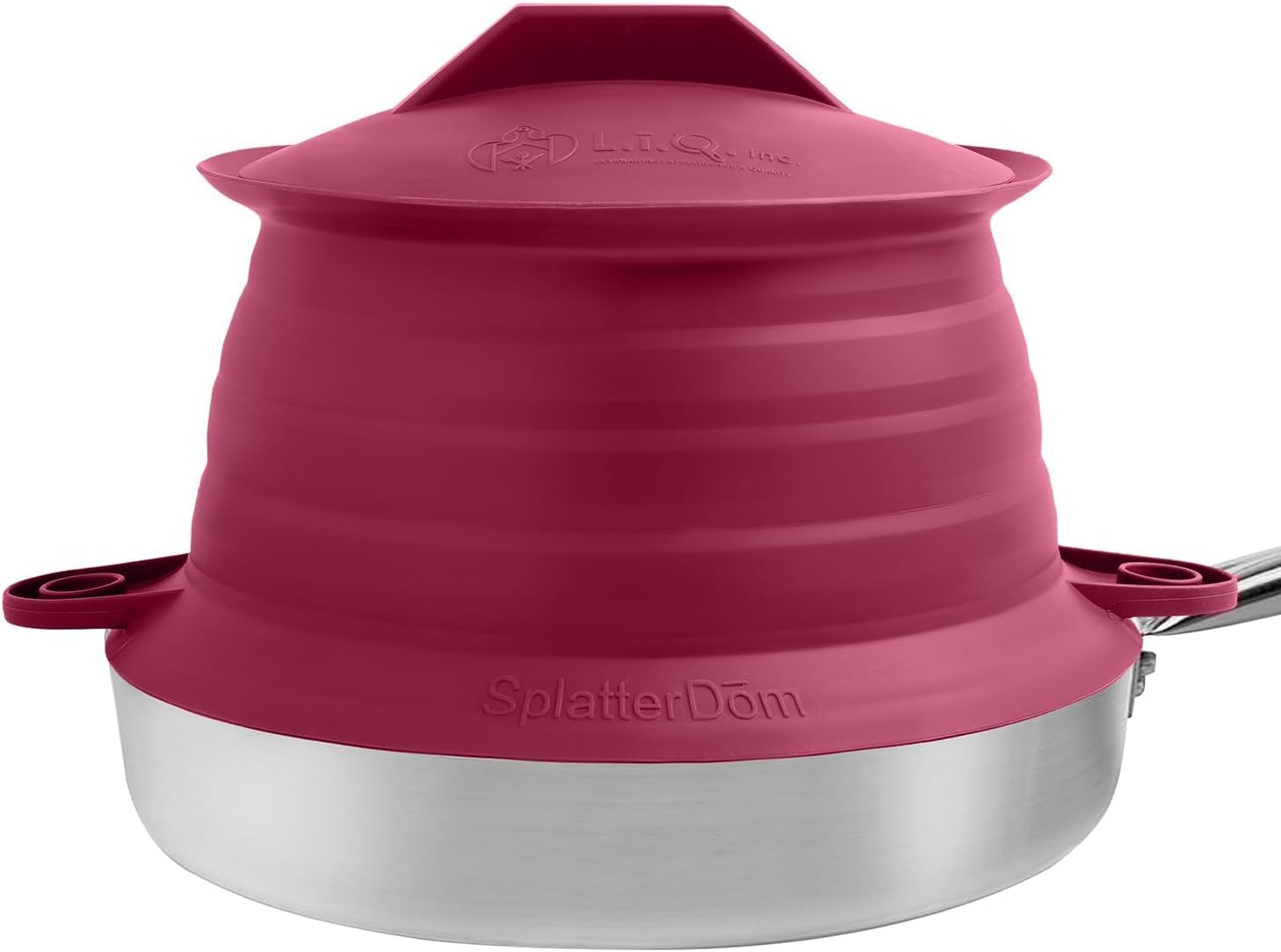 L.I.Q Silicone Splatter Guard for 8 and 10 Inch Pots and Pans
