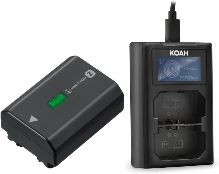 Sony Z-Series NP-FZ100 Rechargeable Battery Bundle