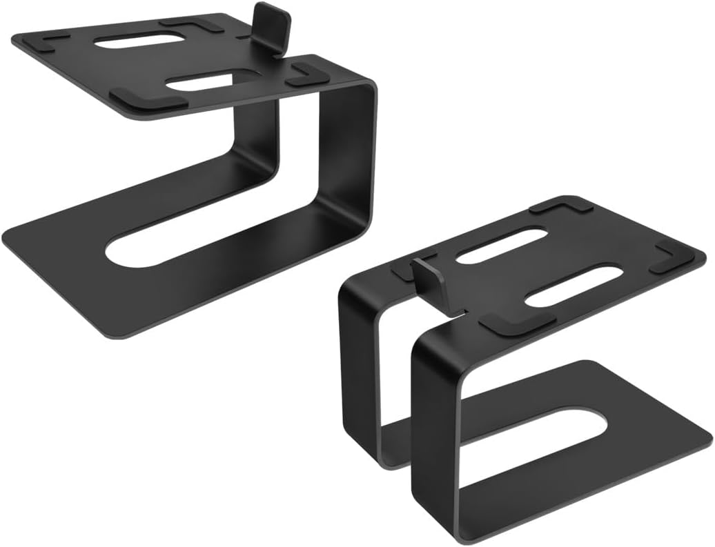 Monoprice Speaker Stands: 33lbs Capacity, 10 Tilt