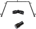 Bay Window Curtain Rods for Stylish Home Decor by HOTOZON