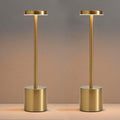 2 Pack LED Cordless Table Lamp - Portable Rechargeable Bedside Lights