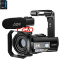 ORDRO AE20 5K Digital Zoom Video Camera - Vlogging and Night Vision