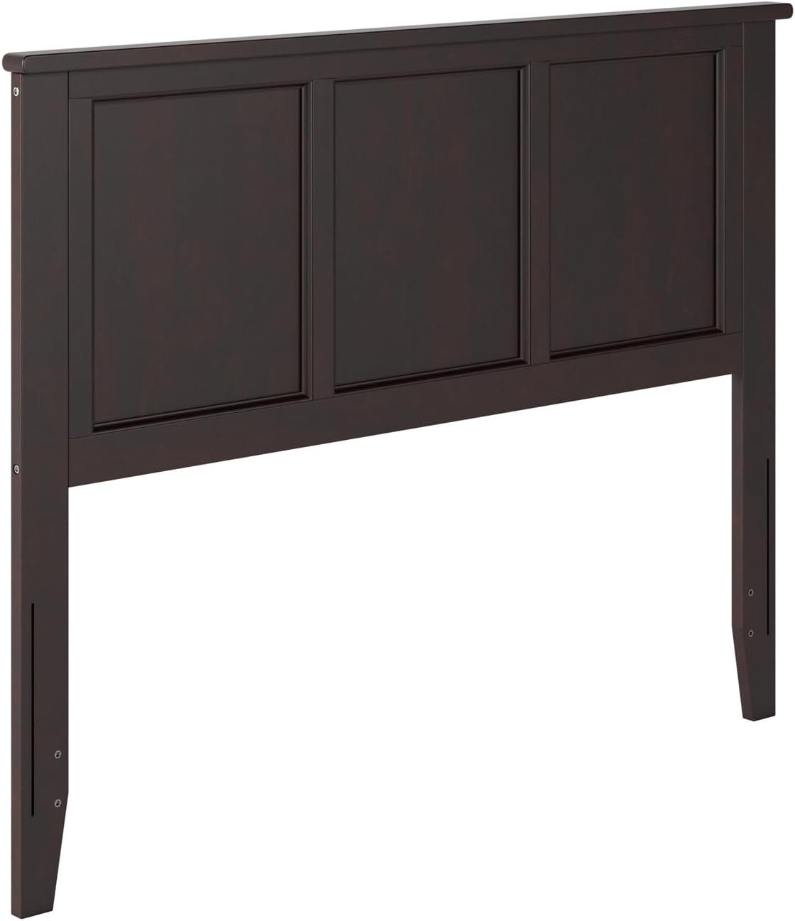 Madison Full Solid Wood Panel Headboard with Attachable Charger