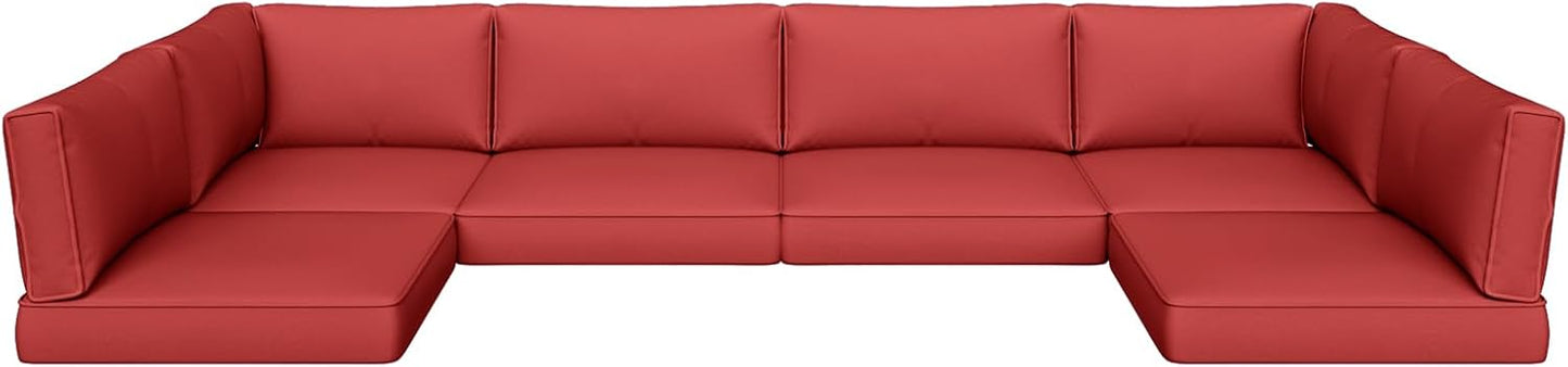 Aoxun Outdoor Replacement Cushions for Patio Furniture Comfort