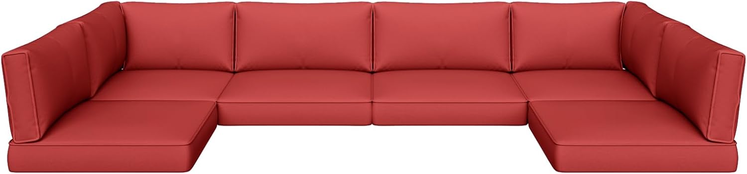 Aoxun Outdoor Replacement Cushions for Patio Furniture Comfort