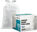 Plasticplace Custom Fit Trash Bags Compatible with Code N - Perfect