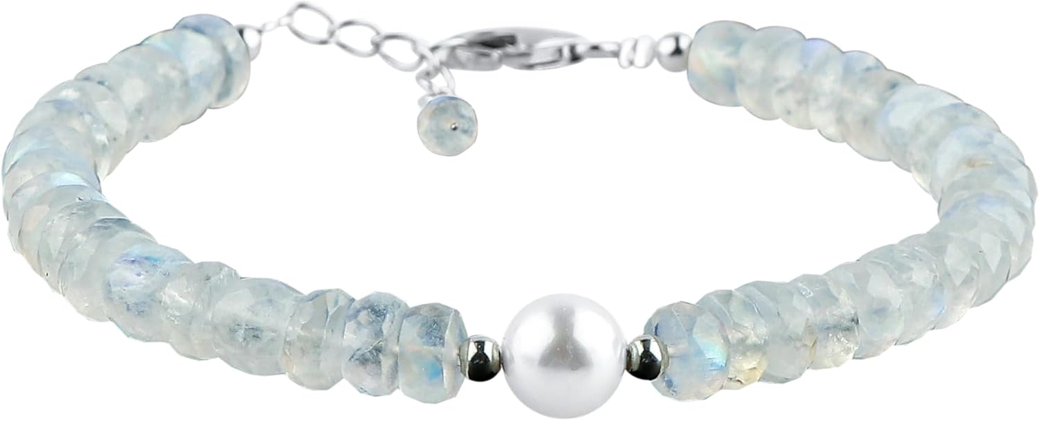 GEMSTONE BRACELETS - Hand-Crafted 925 Sterling Silver Jewelry
