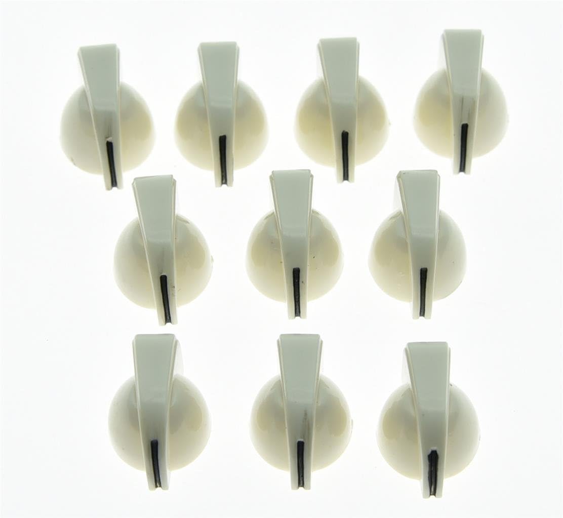 KAISH Mini Guitar Amp Knob Set - White