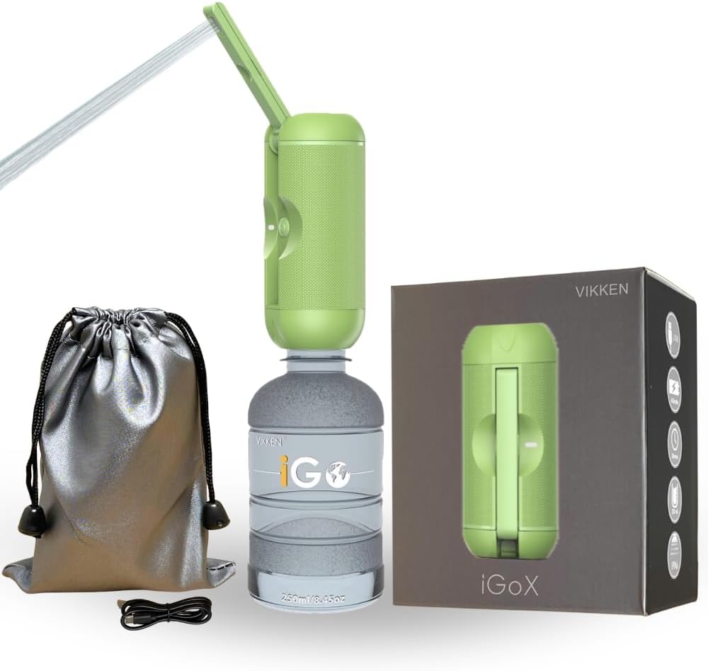 VIKKEN iGo X Portable Travel Bidet for Ultimate Hygiene Anywhere