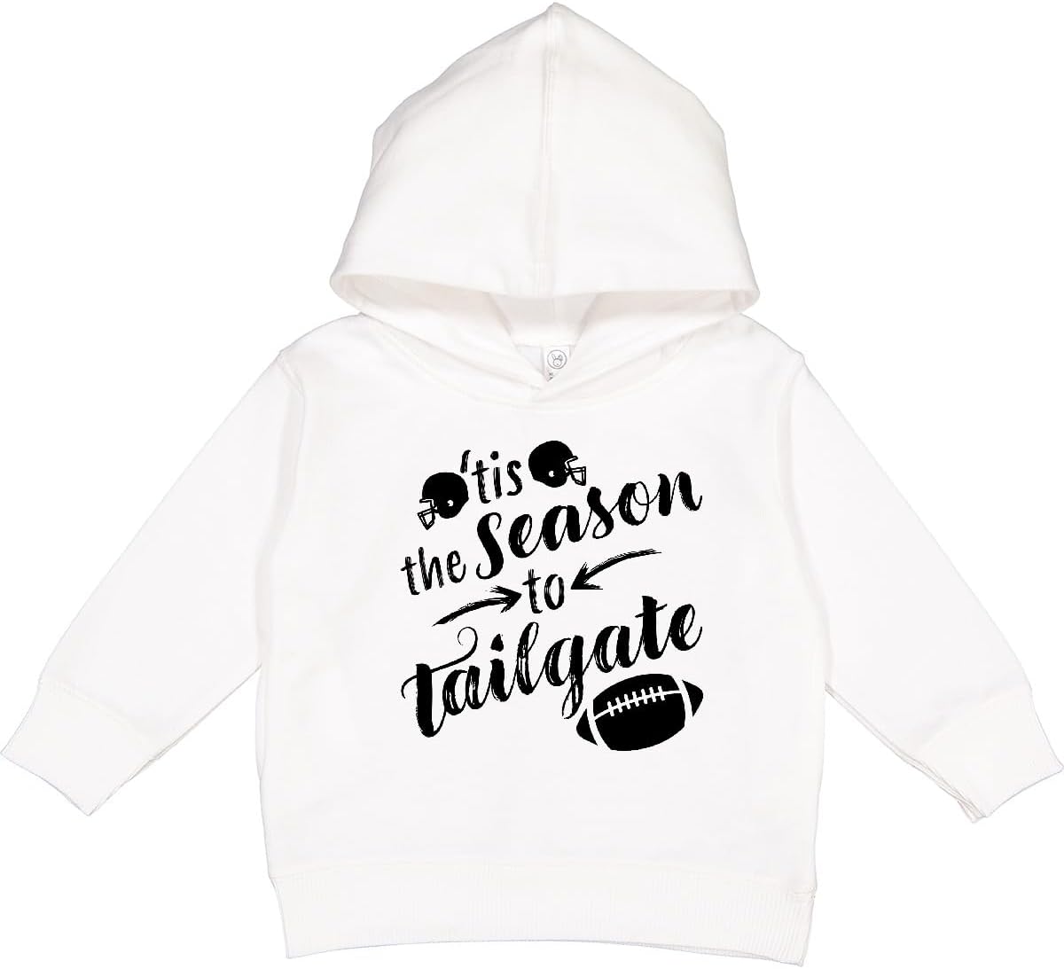 Toddler Hoodie: 'Tis the Season for Football Fun!