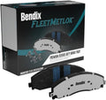 Bendix Fleet Metlok MKD2039FM Semi-Metallic Front Brake Pads - Durable