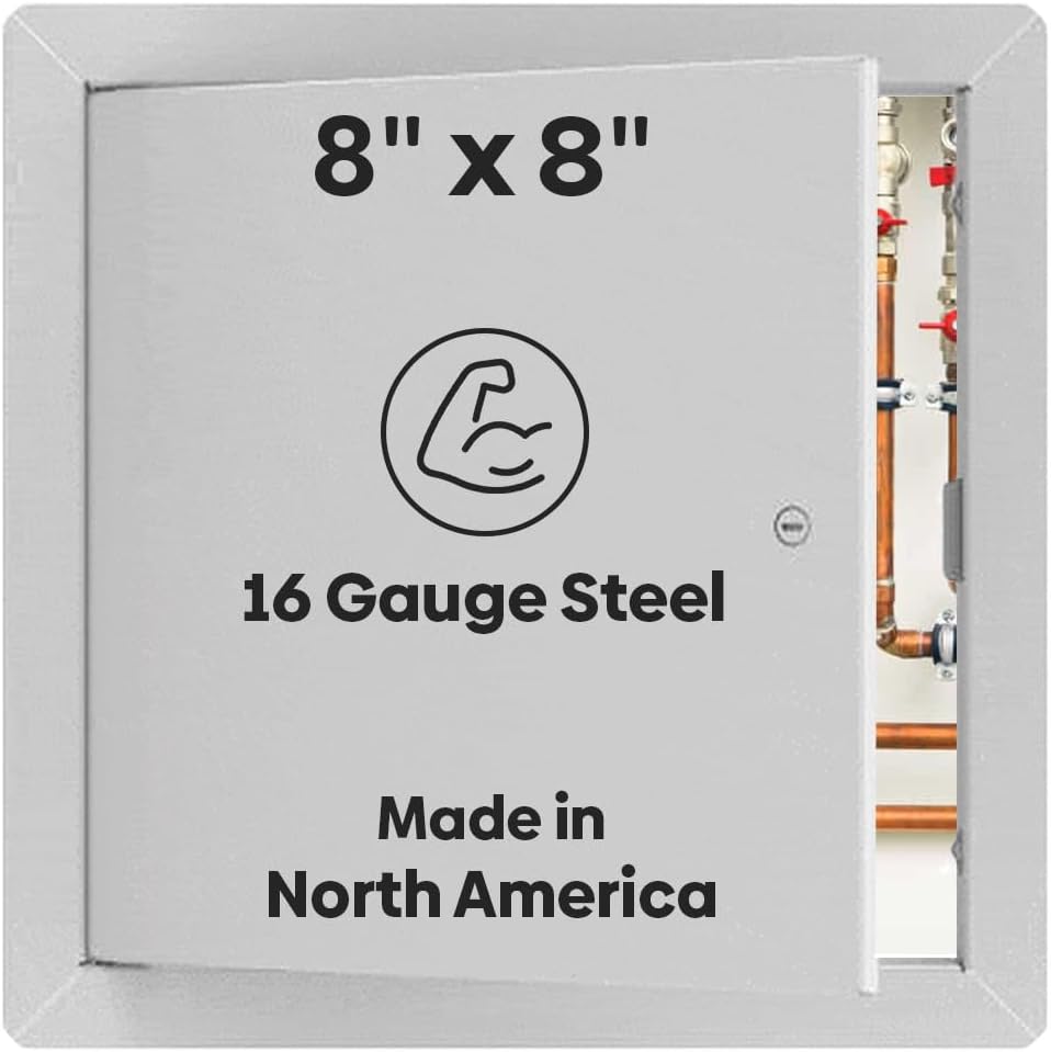 Best 8in x 8in Universal Metal Access Panel for Drywall Use