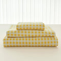 Yellow Gingham King Sheet Set - Soft Brushed Microfiber Plaid King