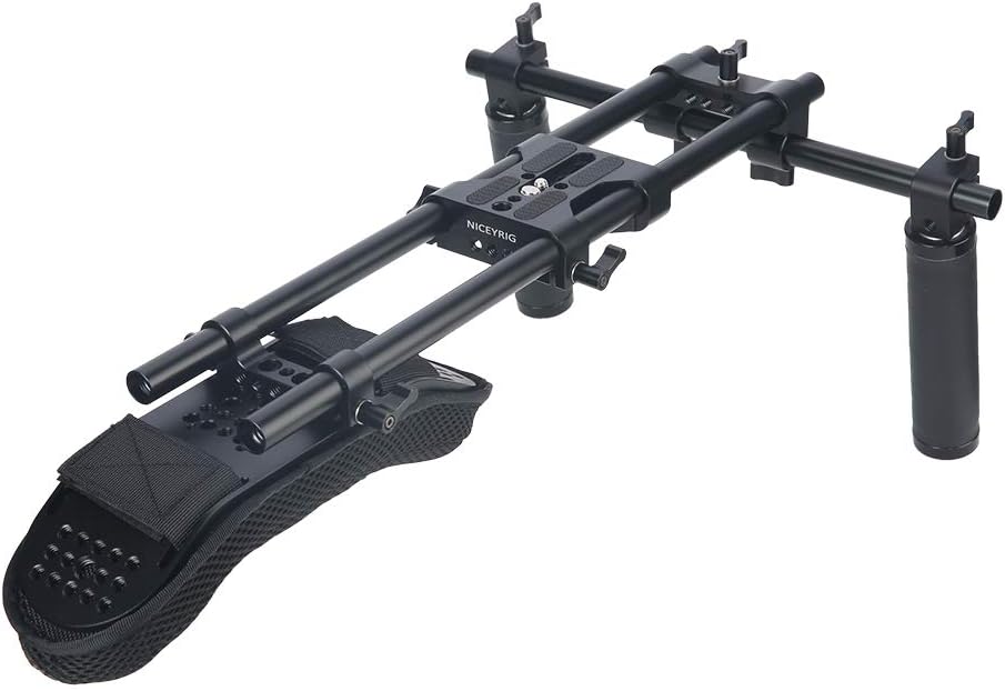 NICEYRIG 15mm Shoulder Pad Support System for DSLR Cameras