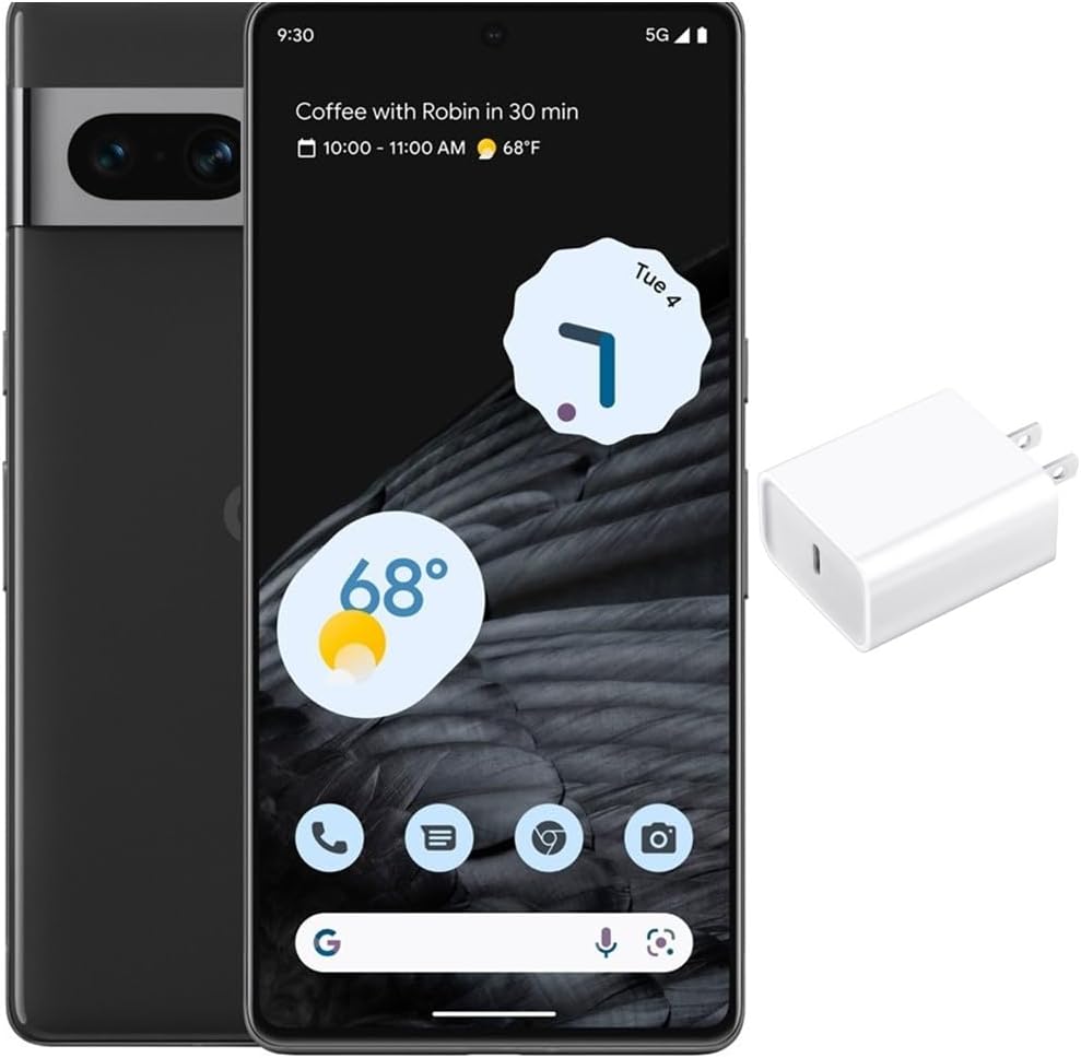 Google Pixel 7 Pro 5G Unlocked - 256GB Obsidian Renewed Phone