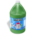 Snowie Shaved Ice Snow Cone Flavor Concentrate Gallon - Green Apple