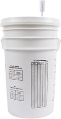 Fastrack 6.5 Gallon Fermenting Bucket for Beer and Wine Brewing
