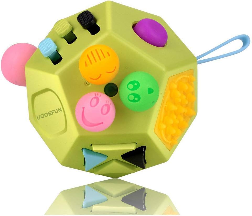 Dodecagon Fidget Toy for Stress Relief & Focus
