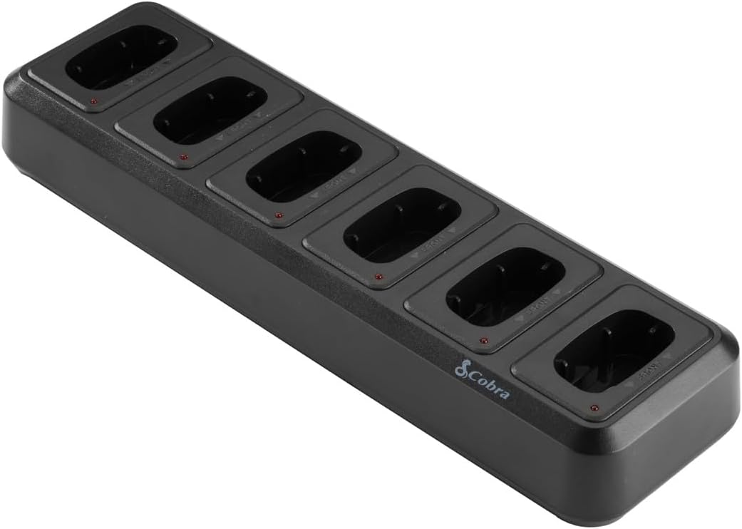 Cobra PX Professional Walkie Talkie Charging Station for 6 Devices