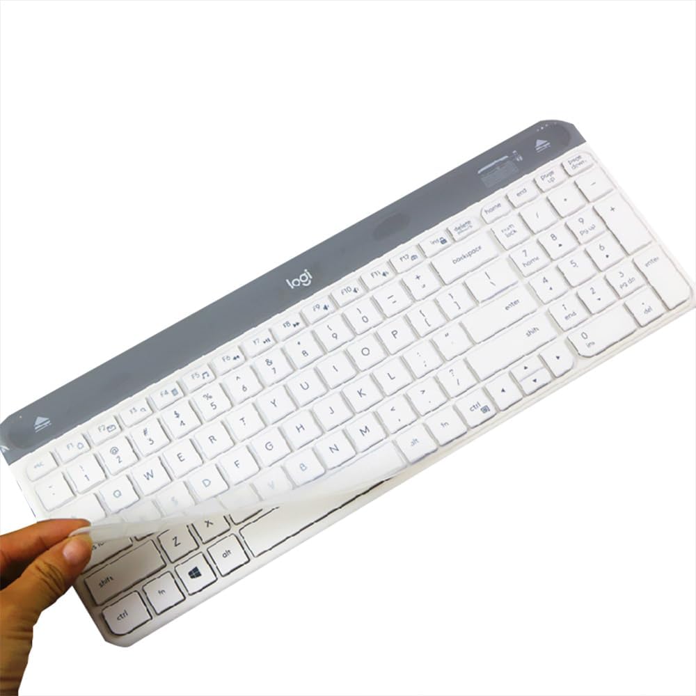 Clear Ultra Thin Keyboard Skin for Logitech Keyboards