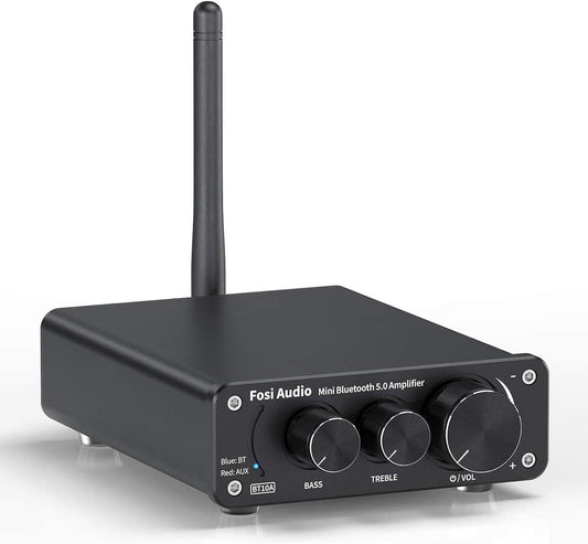 Fosi Audio BT10A Bluetooth 5.0 Stereo Amplifier for Home Use