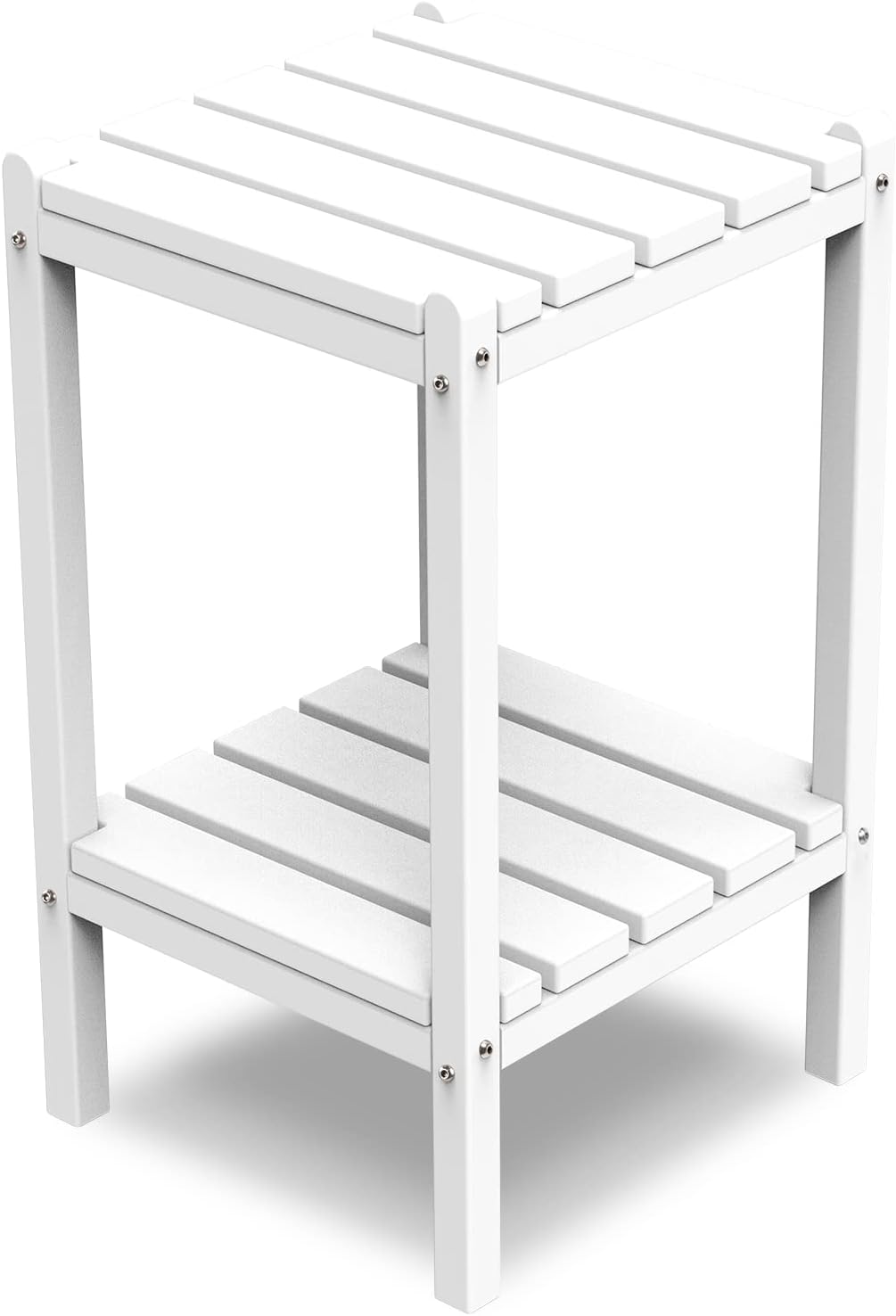 Outdoor Adirondack Side Table for Patio, Garden, and More