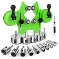 Diamond Hole Saw Kit 17PCS for Ceramic Glass Tile Marble Granite