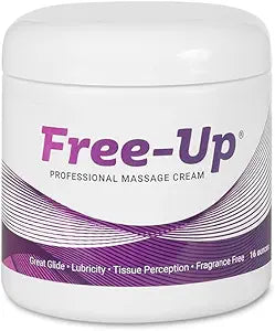 Free-Up Massage Cream Unscented 16 oz for Professional Use