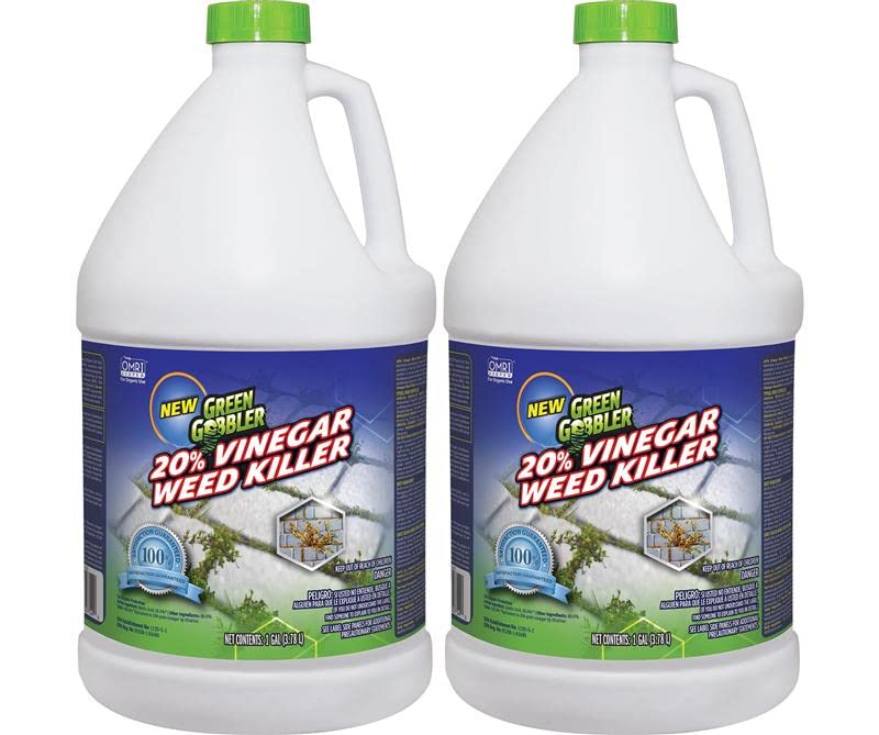 Green Gobbler 20% Vinegar Weed & Grass Killer - Natural Herbicide