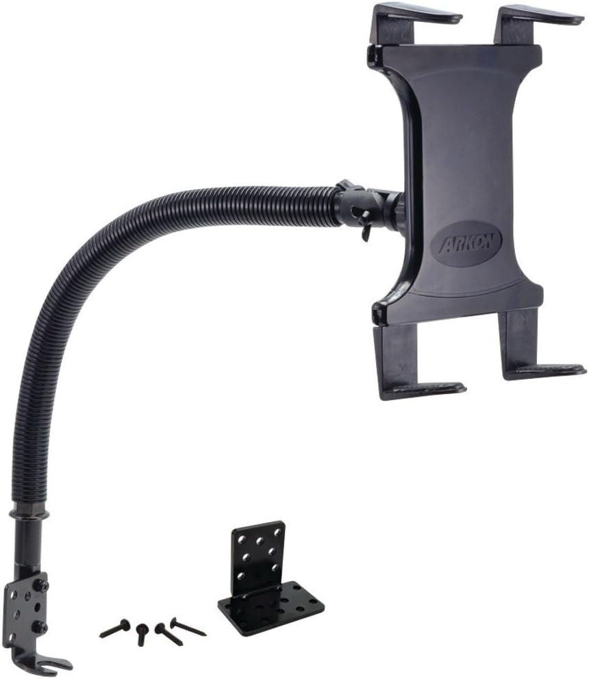 Arkon Mounts Tablet Stand Holder for Car or Truck with Gooseneck