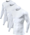ATHLIO Men's UPF 50+ Long Sleeve Compression Shirt - All-Season Shoes