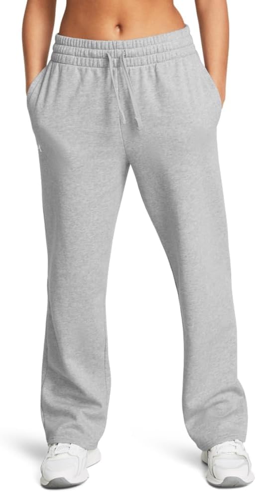 Under Armour Womens Rival Fleece Straight Leg Pants for Comfort