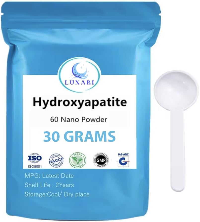 99.5% Pure Nano Hydroxyapatite Powder for Teeth Whitening & More