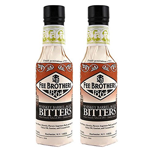 Whiskey Barrel-Aged Aromatic Bitters - Rich Flavor Boost!