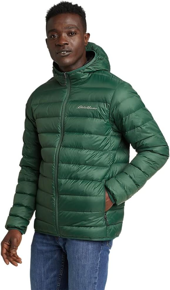 Eddie Bauer Men's CirrusLite Hooded Down Jacket for Warmth