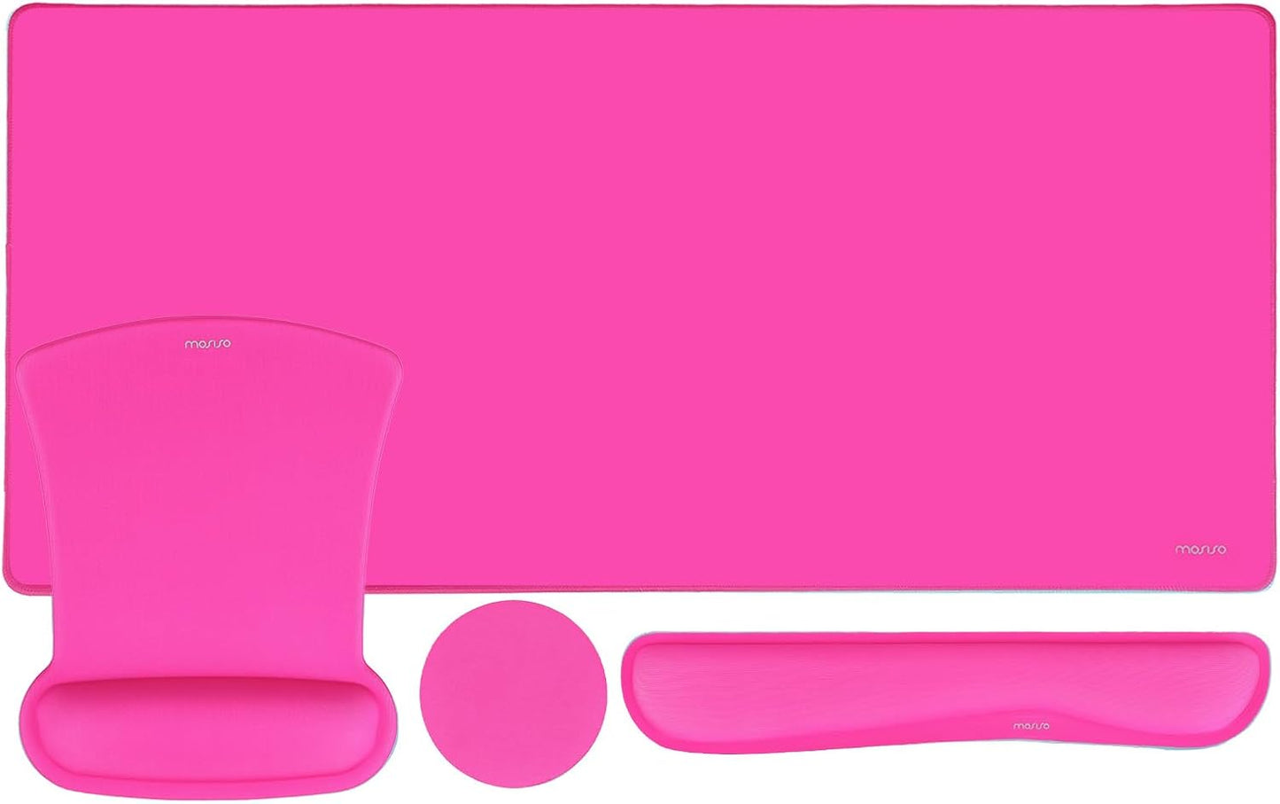 MOSISO Ergonomic Combo Set, Bright Rose