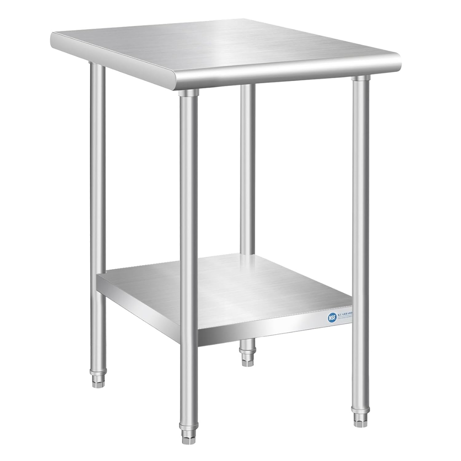 Stainless Steel Table 24 x 18 Inch for Kitchen and Garage Use